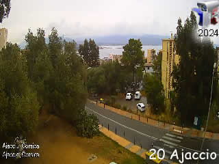 Webcam Ajaccio - Corse - France - Vision-Environnement - ID N°: 273 - France Webcams Annuaire