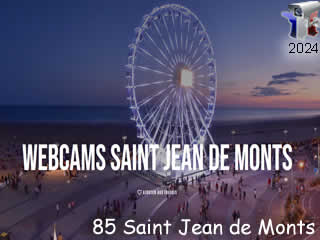 Webcam Saint Jean de Monts | En direct des plages - ID N°: 288 sur france-webcams.fr