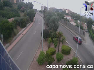 Webcam 7 : Rond point Aspretto vers Bastia - ID N°: 300 - France Webcams Annuaire