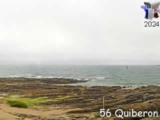Webcam de la grande plage de Quiberon - ID N°: 302 - France Webcams Annuaire