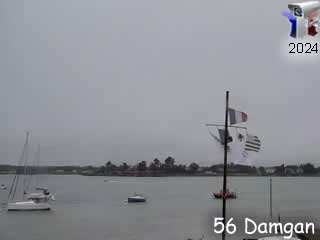 Webcam Damgan - Port et Rivière de Pénerf - ID N°: 303 - France Webcams Annuaire