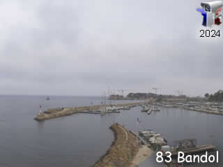 Webcam panoramique 360° du port de Bandol - ID N°: 305 - France Webcams Annuaire