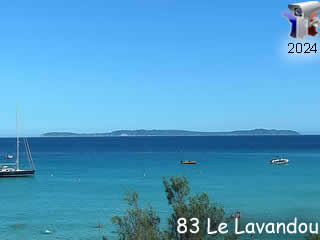 Webcam Le Lavandou - Les Iles d'Or - Hyères - ID N°: 322 - France Webcams Annuaire