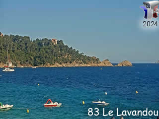 Webcam Le Lavandou - Cap Nègre - ID N°: 325 - France Webcams Annuaire
