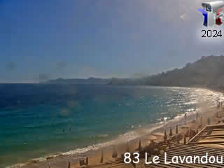 Webcam Le Lavandou - Cavalière vers le Layet - ID N°: 326 - France Webcams Annuaire