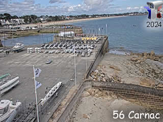 Webcam de Carnac - Panoramique vidéo - ID N°: 338 - France Webcams Annuaire