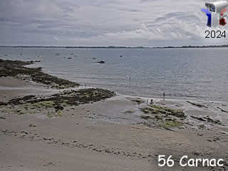Webcam de Carnac - Plage de St Colomban - ID N°: 342 - France Webcams Annuaire