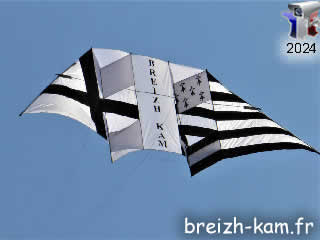 Logo de : Le Breizh-kam, le cerf-volant KAP KAM made in Breizh. - ID N°: 35 sur France Webcams Annuaire