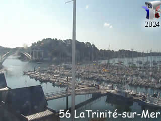 Webcam  La Trinité-sur-Mer - Panoramique vidéo - ID N°: 358 - France Webcams Annuaire