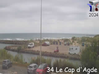 Logo de : webcam  Cap d'Agde - Locations et vacances naturistes au village naturiste - ID N°: 372 sur France Webcams Annuaire