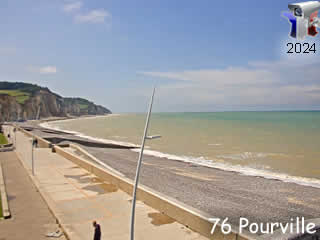 Webcam Pourville - Live - ID N°: 424 - France Webcams Annuaire