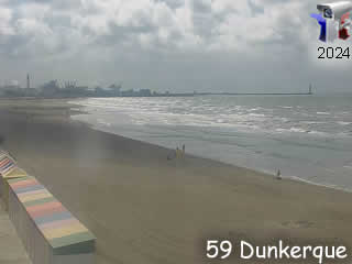 Webcam Dunkerque - Mer Ouest - ID N°: 428 - France Webcams Annuaire