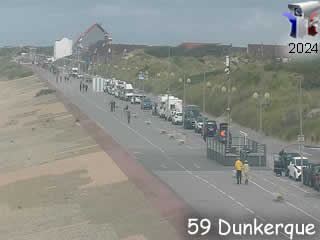 Webcam Dunkerque - Digue Leffrinckoucke - ID N°: 435 - France Webcams Annuaire
