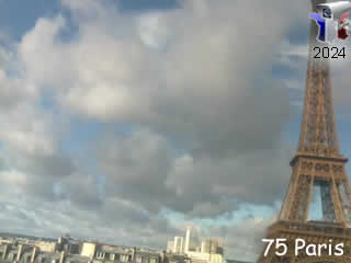 Webcam Paris - Tour Eiffel en direct - ID N°: 444 - France Webcams Annuaire