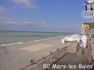 Webcam Mers Les Bains - Esplanade - ID N°: 456 - France Webcams Annuaire
