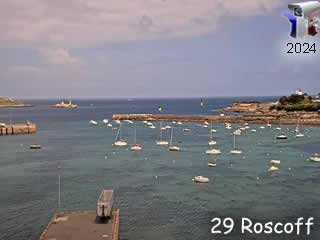 Webcam Roscoff - depuis le phare - ID N°: 485 - France Webcams Annuaire
