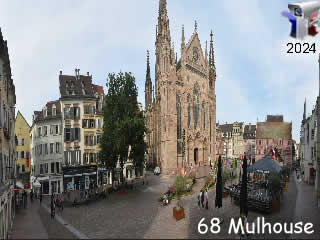 Webcam de la Ville de Mulhouse - ID N°: 52 - France Webcams Annuaire