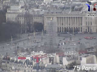 Webcam Paris - Place de la Concorde - ID N°: 718 - France Webcams Annuaire