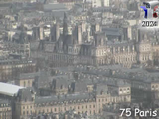 Webcam Paris - Hôtel de Ville - ID N°: 721 - France Webcams Annuaire