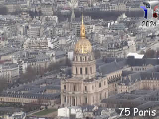 Webcam Paris - Hôtel des Invalides - ID N°: 735 - France Webcams Annuaire