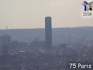 Webcam Bagnolet - Vue sur Paris et la tour Montparnasse - ID N°: 742 - France Webcams Annuaire