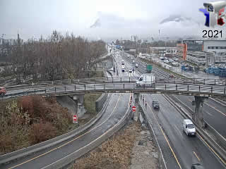 Webcam A480 KM 4 sens Grenoble-sud - Grenoble-nord - ID N°: 807 - France Webcams Annuaire