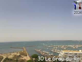 Logo de : Webcam Le Grau du Roi - Plage - ID N°: 85 sur France Webcams Annuaire