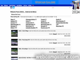 Webcams France at Webcam Galore - ID N°: 92 - France Webcams Annuaire