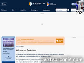 Webcams météo Paris - 1er site météo pour l'île-de-France - ID N°: 97 - France Webcams Annuaire